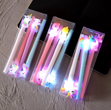 Caneta com Led - kit com 12