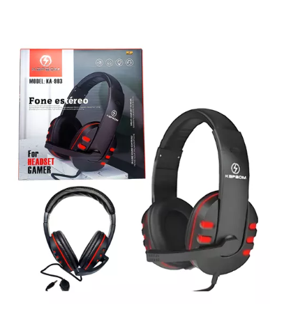 Fone De Ouvido Headset Gamer Com Microfone P2