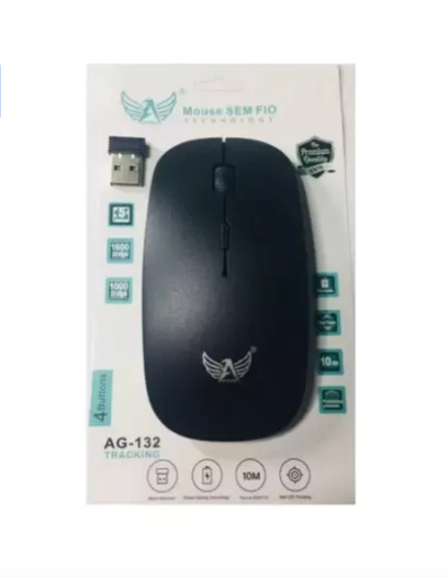 Mouse Óptico Sem Fio Wireless Bluetooth Usb