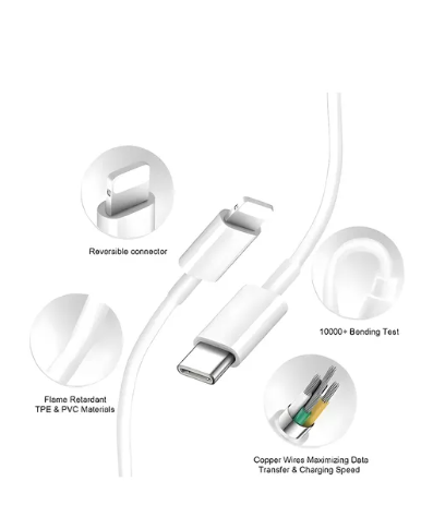 Cabo De Carregamento Rápido Usb-c