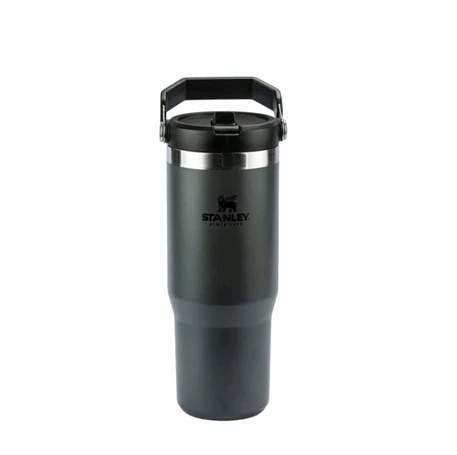 Garrafa Tumbler térmica com tampa e alça 600ml Aço inox